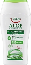Fragrances, Perfumes, Cosmetics Moisturizing & Cleansing Milk "Aloe Vera" - Equilibra Aloe Cleansing Milk