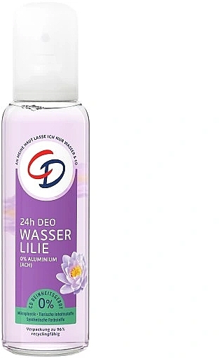 Water Lily Deodorant Spray - CD 24h Deo — photo N1