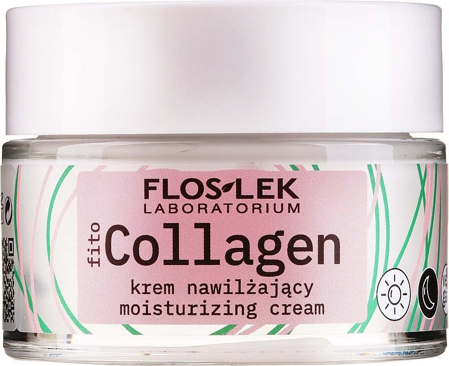Face Cream with Phytocollagen - Floslek Pro Age Moisturizing Cream With Phytocollagen — photo N1