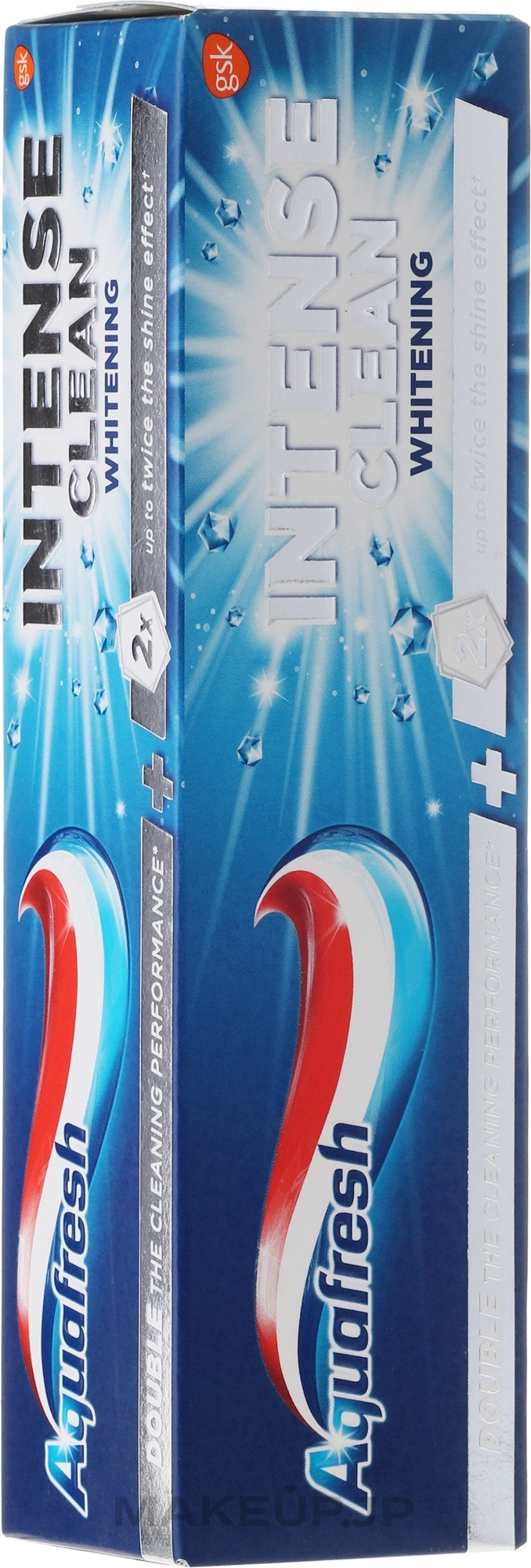 Toothpaste "Intense Clean. Whitening" - Aquafresh Intense Clean Whitening Toothpaste — photo 75 ml