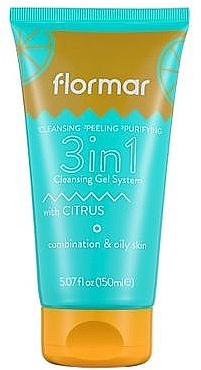 3in1 Cleansing Gel for Combination & Oily Skin - Flormar Cleansing Gel 3in1 Combination & Oily Skin — photo N1