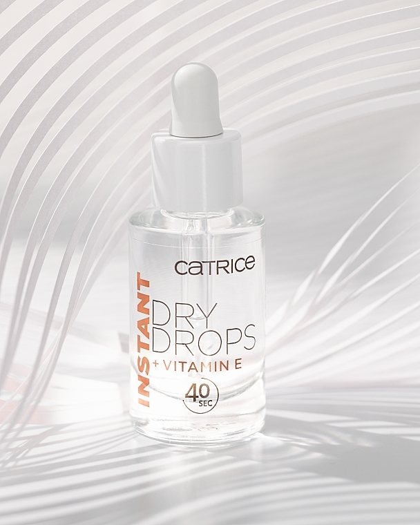 Nail Dryer Drops - Catrice Instant Dry Drops + Vitamin E — photo N4