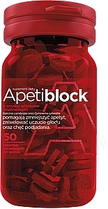 Dietary Supplement with Cherry & Raspberry Flavor - Aflofarm Apetiblock — photo N1