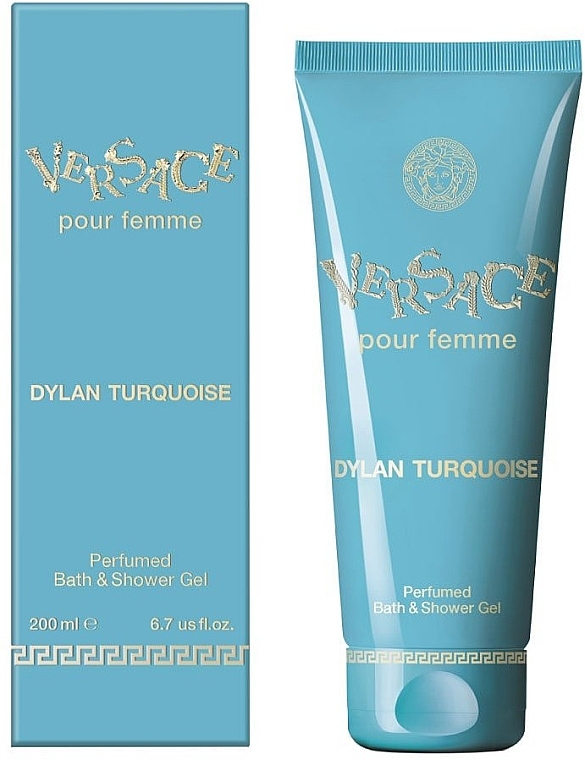 Versace Dylan Turquoise Bath & Shower Gel - Shower Gel — photo N1