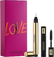 Fragrances, Perfumes, Cosmetics Set - Yves Saint Laurent (highlighter/2.5ml + mascara)