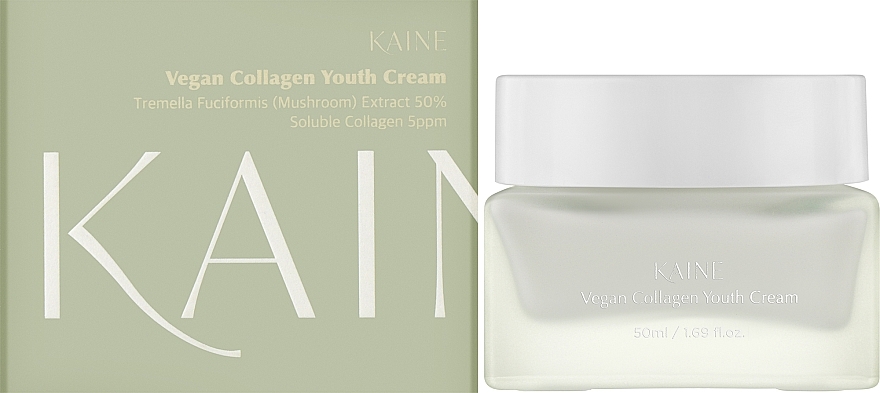 Rejuvenating Vegan Collagen Face Cream - Kaine Vegan Collagen Youth Cream — photo N4