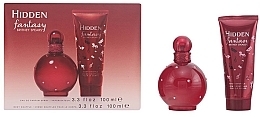 Fragrances, Perfumes, Cosmetics Set - Britney Spears Hidden Fantasy (edp/100ml + b/s/100ml)