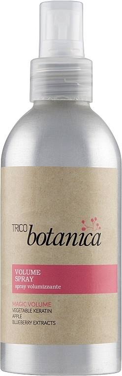 Vegetable Keratin, Apple & Blueberry Volume Spray - Trico Botanica Volume Spray — photo N1