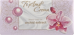 Cream Soap with Orchid Extract - Soap Traditions Ti Amo Crema  — photo N2