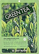 Fragrances, Perfumes, Cosmetics Green Tea Mask for Problem Skin - May Island Real Essence Green Tea Mask Pack