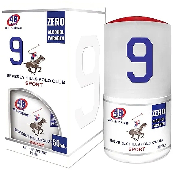 Beverly Hills Polo Club Sport No 9 - Roll-On Deodorant — photo N1