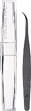 Fragrances, Perfumes, Cosmetics Professional Eyelash Tweezers - Staleks Expert 40 Type 7