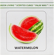 Scented Cubes "Watermelon" - Scented Cubes Watermelon Candle — photo N3