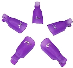 Gel Polish Remover Clip Set - Elisium — photo N2