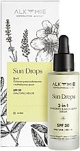 Sun Cream & Multiactive Serum - Alkmie Sun Drops Sunscreen & Multi-Active Serum SPF 30 — photo N1