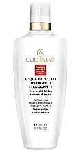 Fragrances, Perfumes, Cosmetics Face Cleansing Care - Collistar Cleansing Make-Up Remover Micellar Water