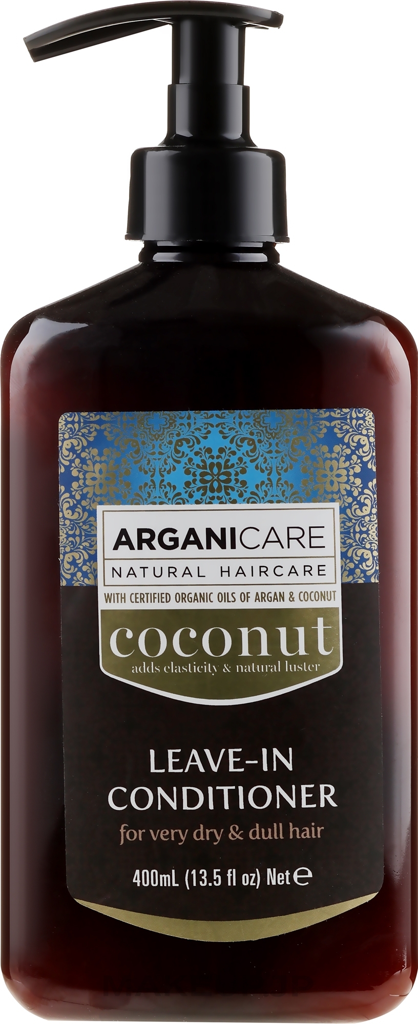 Leave-In Conditioner for Extra Dry and Dull Hair - Arganicare Coconut Leave-In Conditioner For Very Dry & Dull Hair — photo 400 ml