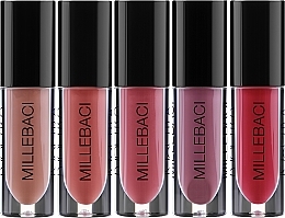 Set #3 - NoUBA Millebaci Box Set 5 Kisses Experience (lipstick/5x6ml) — photo N15