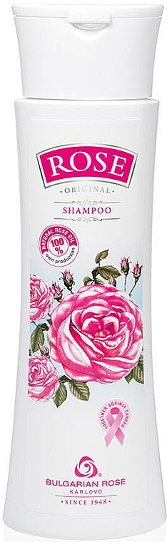 Shampoo - Bulgarian Rose Rose Shampoo with natural rose oil — photo N1