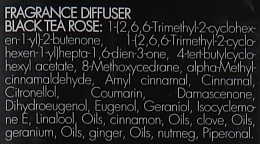 Fragrance Diffuser - Millefiori Milano Black Tea Rose Fragrance Diffuser — photo N5