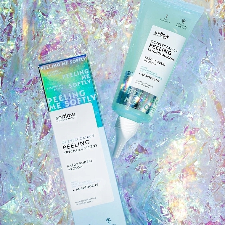 Cleansing Trichological Scalp Peeling - So!Flow by VisPlantis Trichological Peeling — photo N3