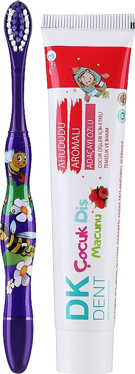 Toothpaste, raspberry - Dermokil DKDent Toothpaste — photo N2