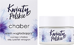 Fragrances, Perfumes, Cosmetics Light Cream with Cornflower Extract - Uroda Kwiaty Polskie Chaber Cream
