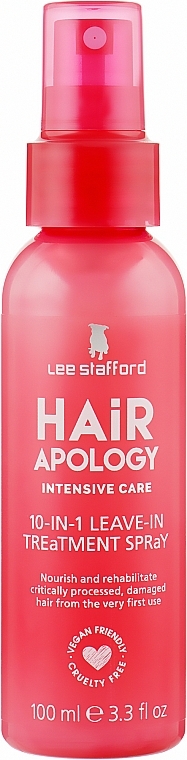 Intensive Hair Spray 10in1 - Lee Stafford Hair Apology 10 in 1 Leave-in Treatment Spray — photo N2