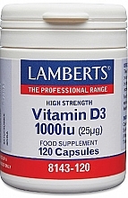 Vitamin D3 Dietary Supplement, 25mg - Lamberts Vitamin D3 1000 IU — photo N2