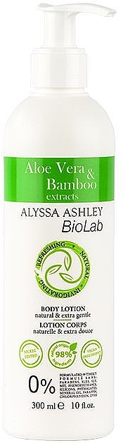 Alyssa Ashley Biolab Aloe Vera & Bamboo - Body Lotion — photo N5