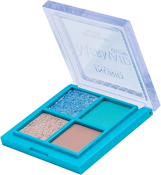 Eyeshadow Palette - Ingrid Cosmetics Mermaid Glow Eyeshdow Palette — photo N1