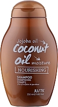 Sulfate-Free Coconut & Jojoba Shampoo for Dry & Porous Hair - JustK — photo N1