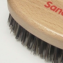 Beard Brush, light wood - Sanel Beard Brush — photo N3