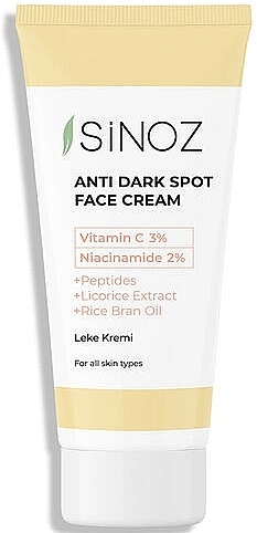 Anti Dark Spot Face Cream - Sinoz Anti Dark Spot Face Cream — photo N1