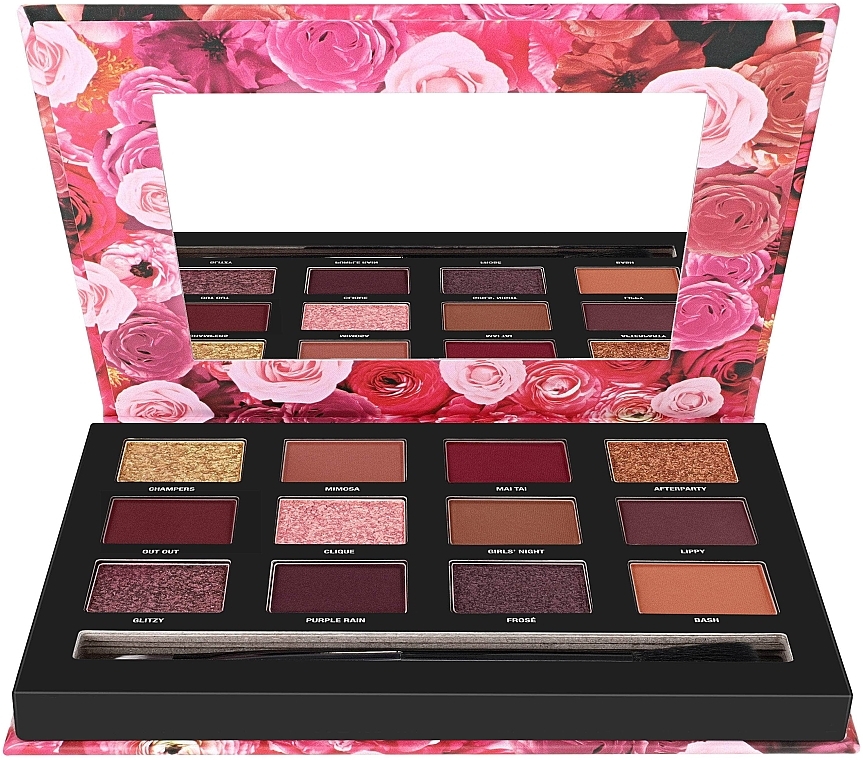 Eyeshadow Palette - W7 Let's Party With Vickaboo Pressed Pigment Palette — photo N5