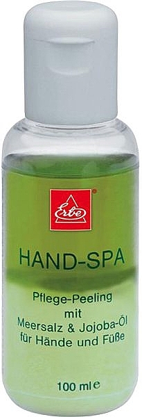 Hand Peeling with Sea Salt & Jojoba Oil - Erbe Solingen Hand-Spa — photo N1