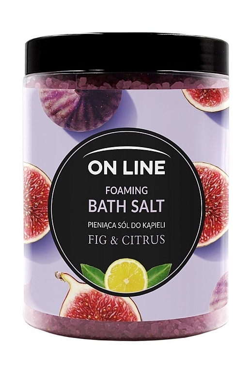 Fig & Citrus Bath Salt - On Line Fig & Citrus Bath Sea Salt — photo N1