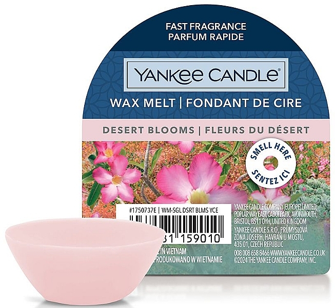 Scented Wax - Yankee Candle Signature Desert Blooms Wax Melt — photo N1