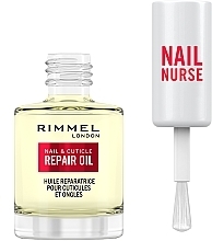 Nail & Cuticle Repair Oil - Rimmel Nail Nurse Nail & Cuticle Repair Oil — photo N4