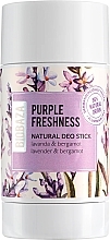 Lavender & Bergamot Deodorant Stick - Biobaza Purple Freshness Natural Deo Stick — photo N1