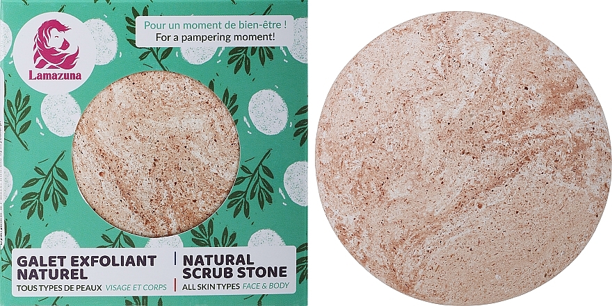 Natural Face & Body Scrub Stone - Lamazuna Natural Scrub Stone — photo N2