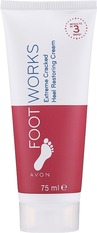 Avon - Foot Works Extreme Cracked Heel Restoring Cream — photo N1