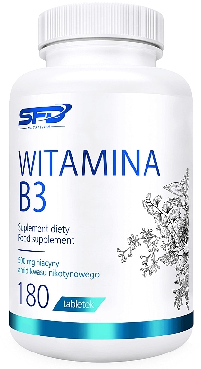 ビタミンB3 サプリメント - SFD Nutrition Vitamin B3 — photo N1