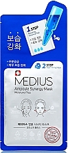 Fragrances, Perfumes, Cosmetics Moisturizing Face Mask - Medius 2 Step Ampoule Synergy Mask Moisture Plus