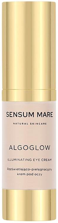 Illuminating and Pampering Eye Cream - Sensum Mare Algoglow Illuminating Eye Cream — photo N1