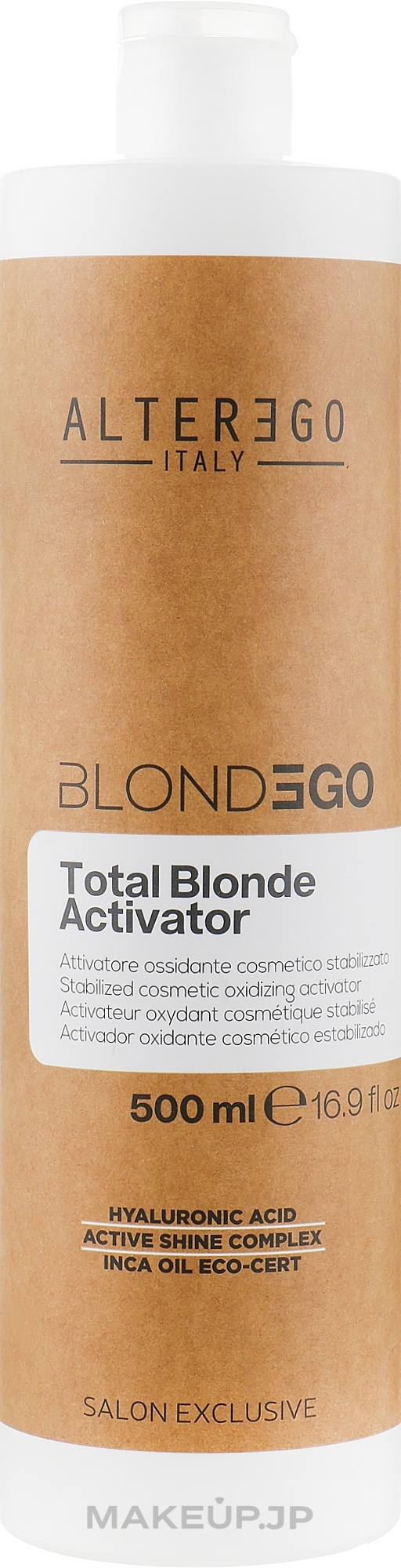 Total Blonde Activator Cream - Alter Ego Be Blonde Total Blonde Activator — photo 500 ml