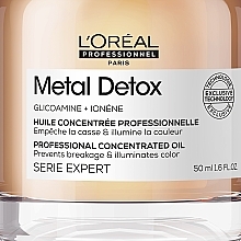 Concentrated Hair Oil - L'Oreal Professionnel Serie Expert Metal Detox — photo N3
