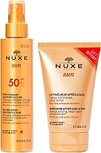 Fragrances, Perfumes, Cosmetics Set - Nuxe Sun SPF50 (b/spray/150ml + b/lotion/100ml)