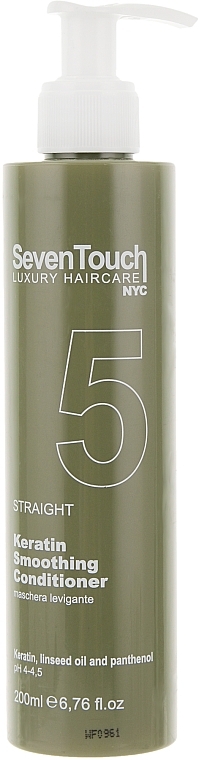 Smoothing Keratin Straightening Hair Mask - Punti di Vista Seven Touch Luxury 5 Keratin Smoothing Conditioner — photo N3