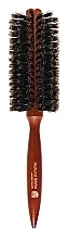 Fragrances, Perfumes, Cosmetics Round Hair Brush,498952, 55 mm - Inter-Vion Natural Wood